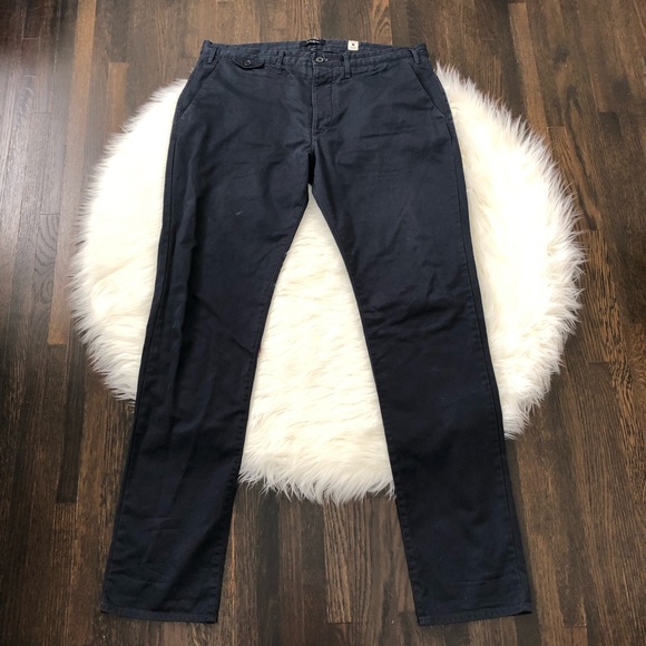 Paul Smith - Men’s Chino Pants Navy - Picture 3 of 4